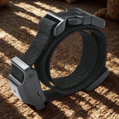 collier anti aboiement abs collier noir