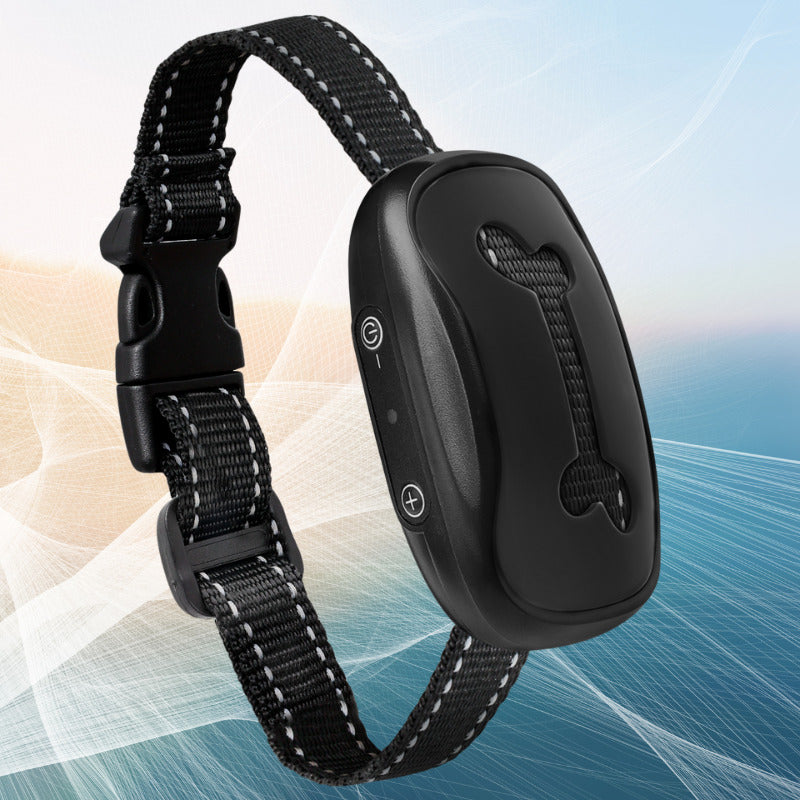 collier anti aboiement description couleur noir