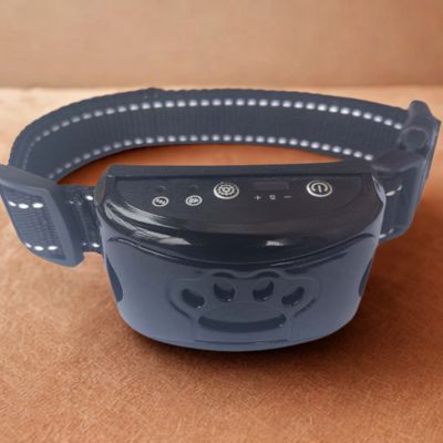 collier anti aboiements couleur noir