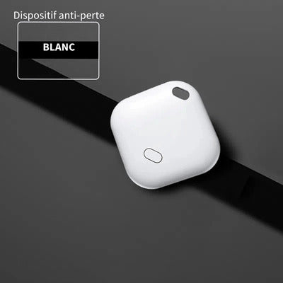 collier anti fugue chien apple couleur blanc