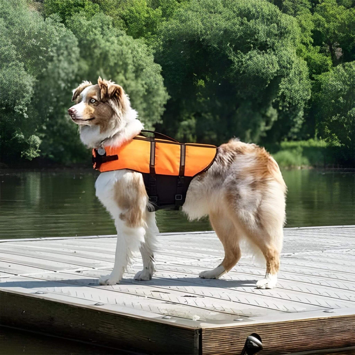 Gilet de sauvetage Chien | WaterPro™️ - Sécurité Aquatique - Jolianimaux