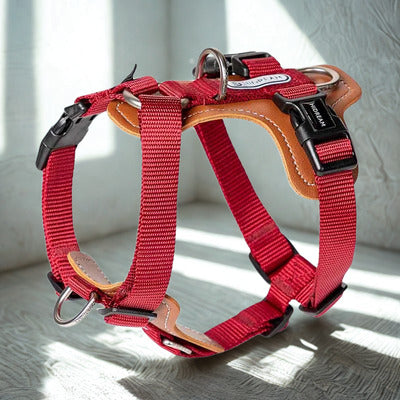 haranis couleur rouge brun