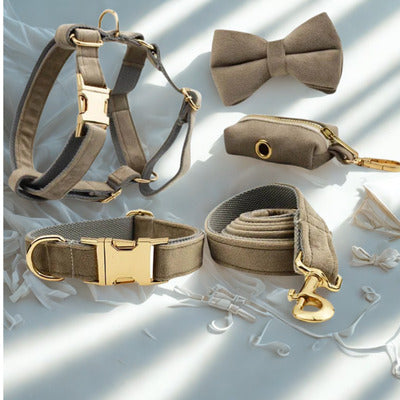 harnais 5 article couleur brun