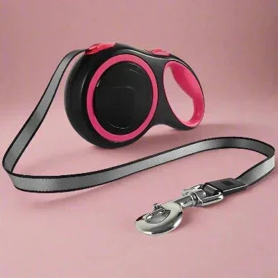 Laisse de Chien - MaxLeash™ - Rose - Jolianimaux