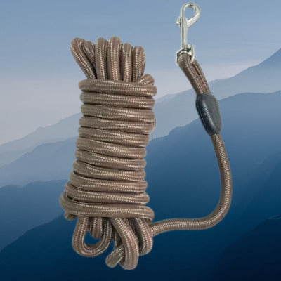 longe pour chien couleur brun pale