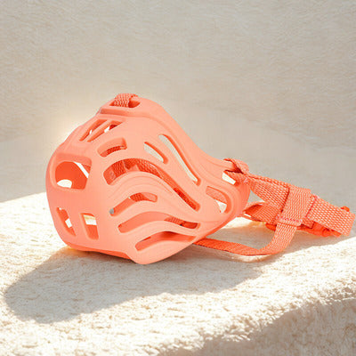 museliere chien couleur orange coral