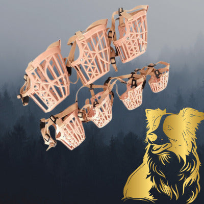 museliere chien couleur rose toute grandeur