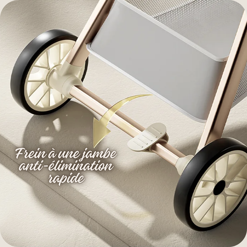 poussette pourchien frien anti eliminatoire rapide