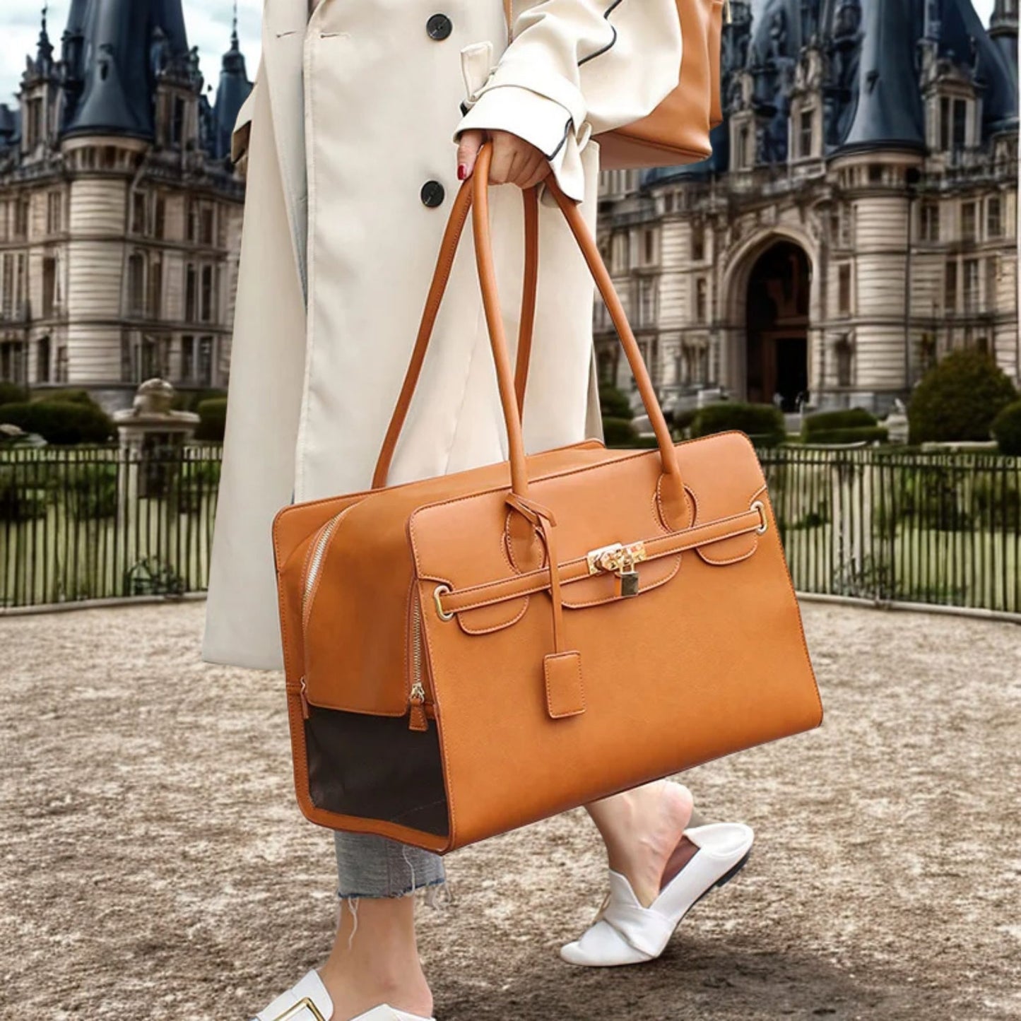 sac pour chien pupbag-couleur brun-femme tiens sac