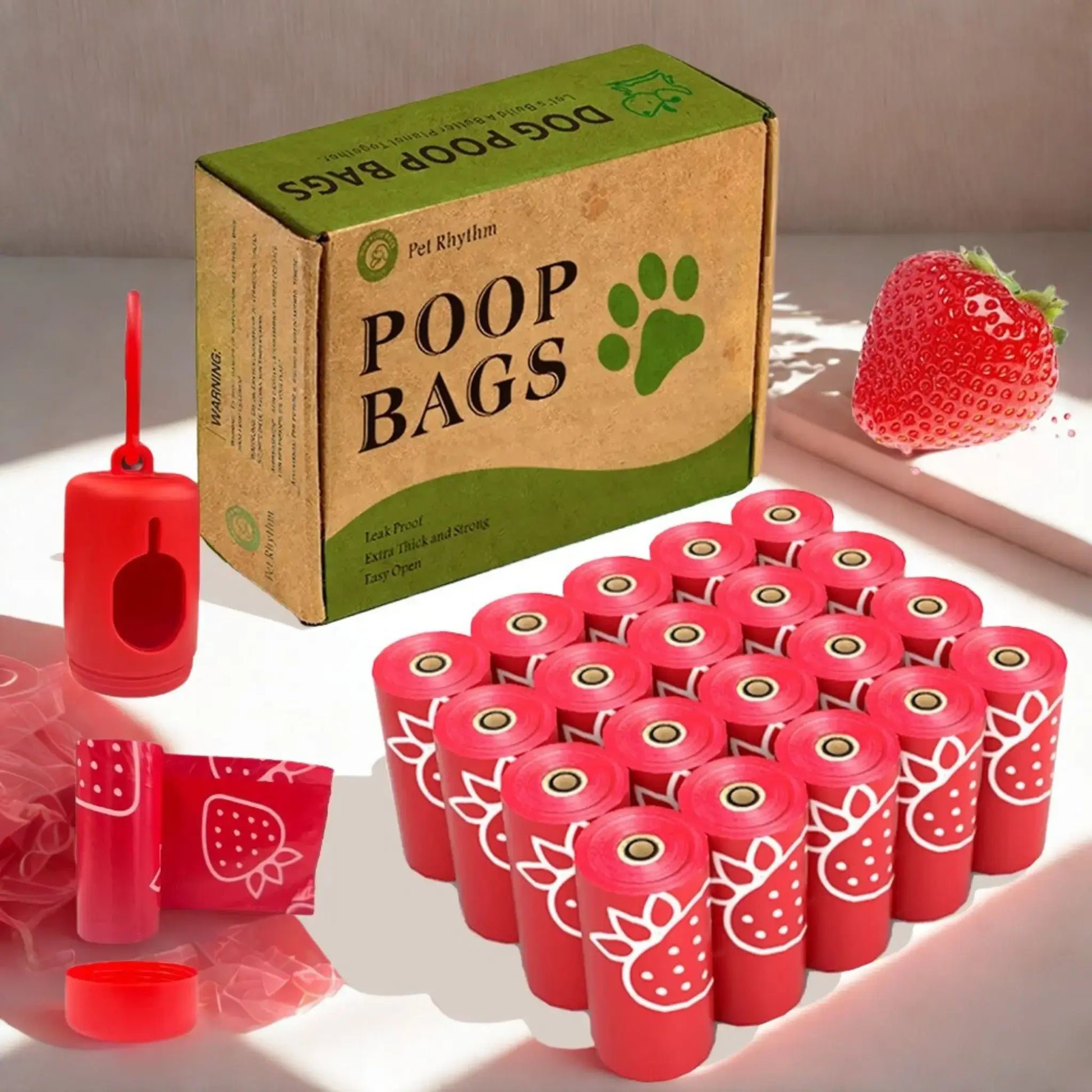 Visuel de l'accessoire pour chien OhShit sac à déchet : boîte, rouleau, distributeur