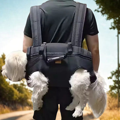 sac de transport chien-caninpack-maitre marche chien dos