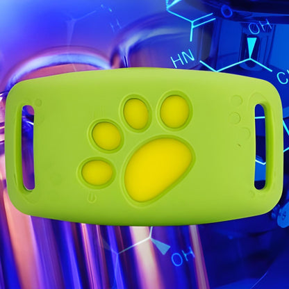 collier anti fugue pour chien-vigillance-couleur vert fluo