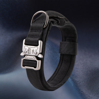 collier chien tactique noir