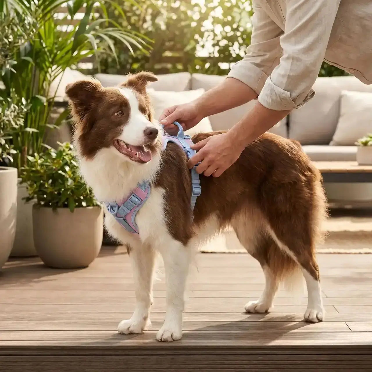 Harnais Pour Border Collie | BorderCol™️ - Anti-Traction
