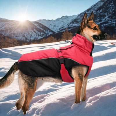 impermeable chien berger allemand decore alpin impermeable rouge