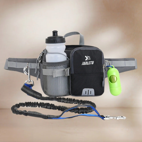 laisse pour chien pochette laisse noir