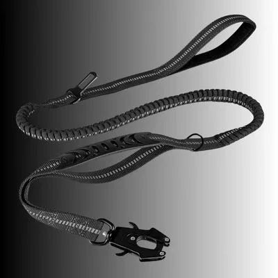 laisse pour chien tactique couleur noir