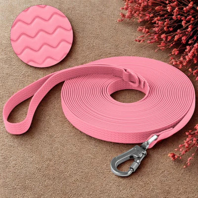 longe chien couleur rose fleur secher