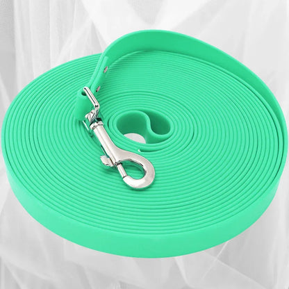 longe pour chien couleur vert pastelle