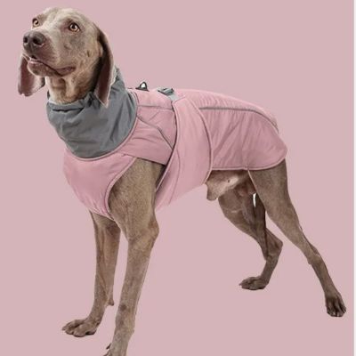 manteau pour chien impermeable couleur rose