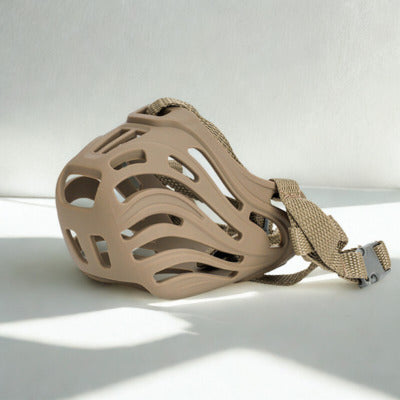 museliere chien couleur cafe silicone