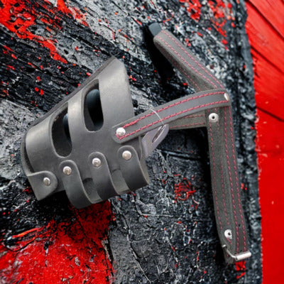 museliere chien noir decor peinture