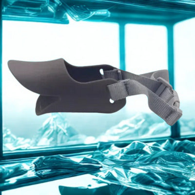 museliere petit chien couleur cafe silicone