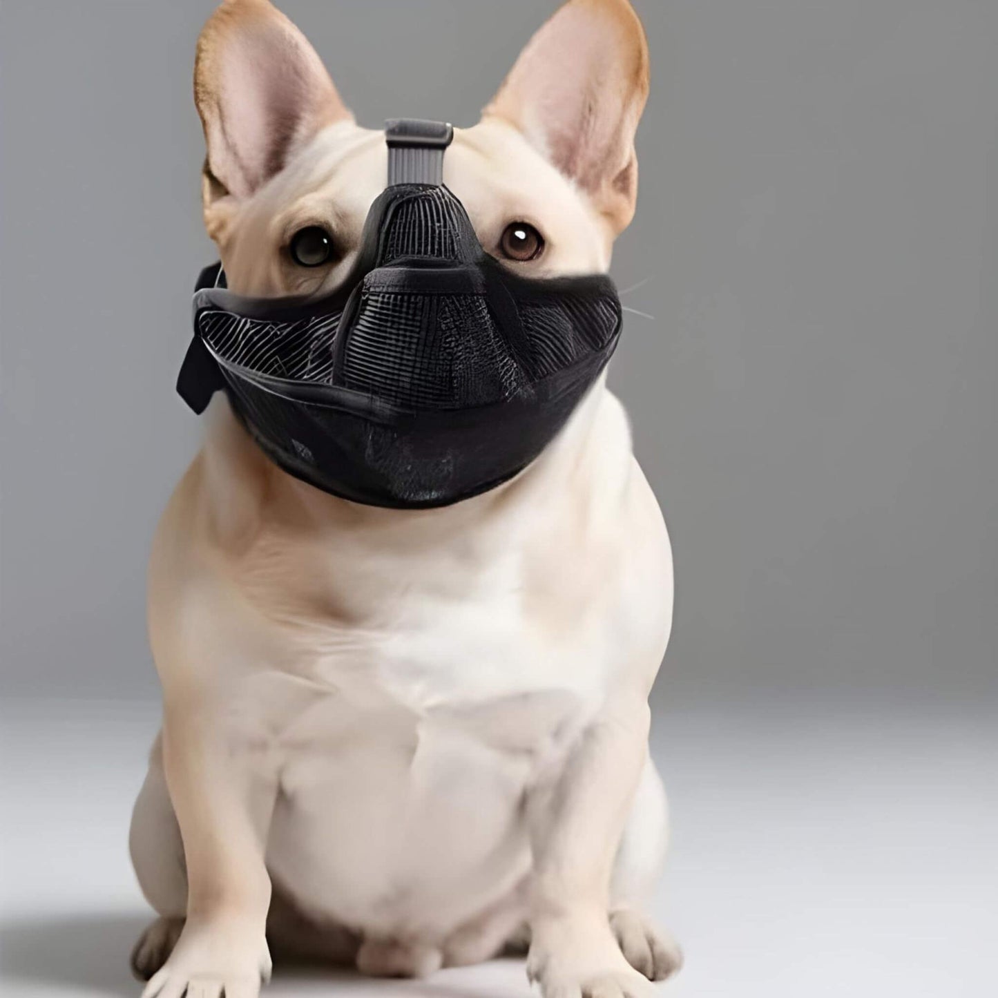 Muselière pour bouledogue Français | MuseConfort™️ Sécurité & Confort - Jolianimaux