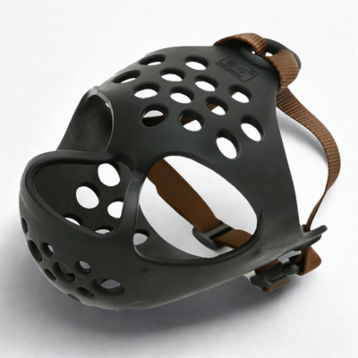 museliere pour chien noir