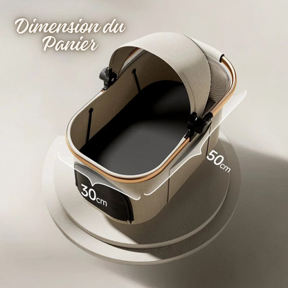 poussette pour chien dimension panier-30cm 50cm