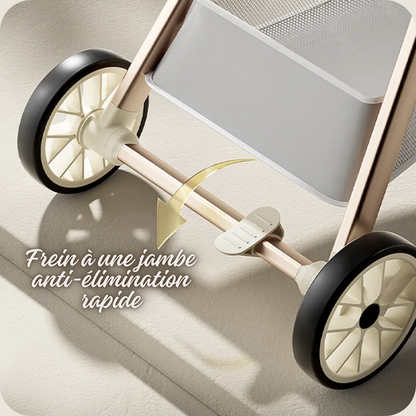 poussette pourchien frien anti eliminatoire rapide