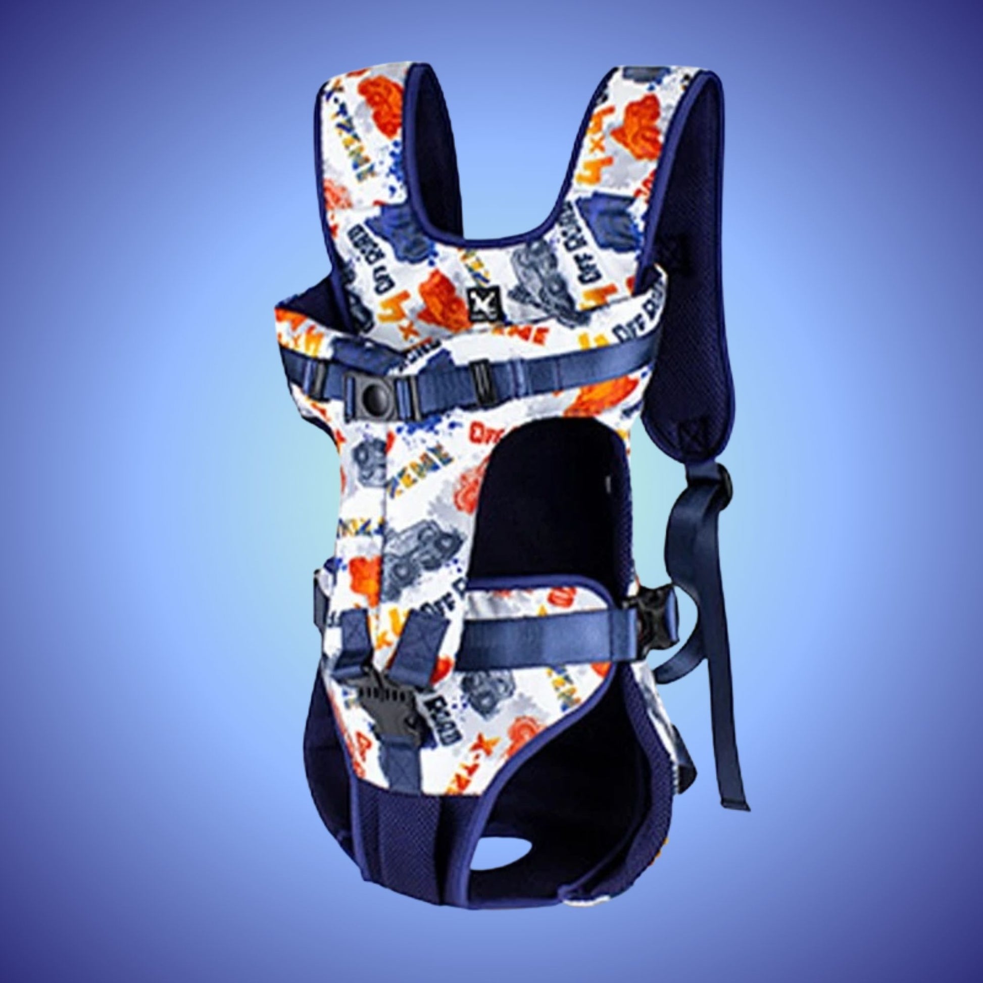 sac a dos chien doggo-couleur bleu motif lettre