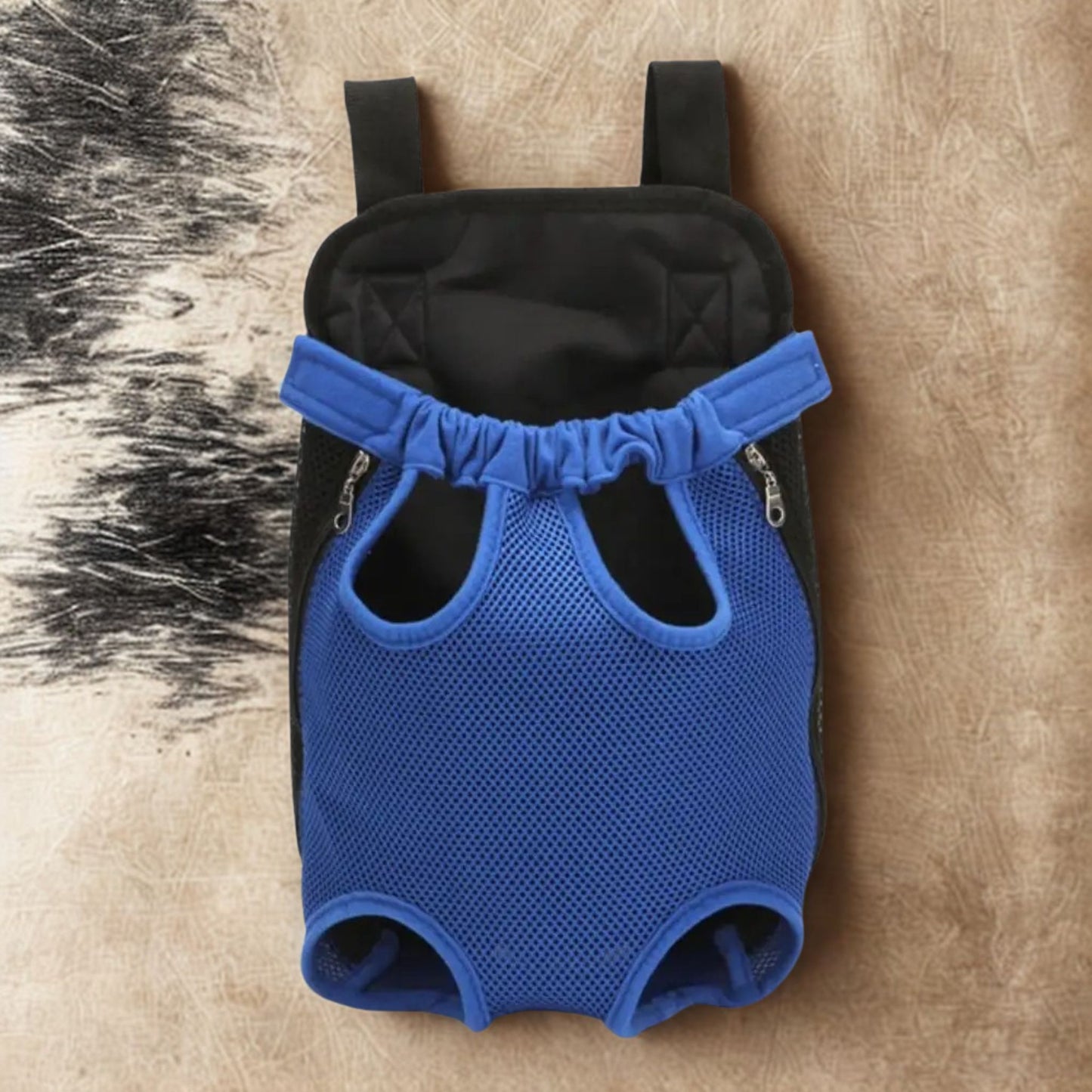 sac de transport chien canisac-couleur bleu-croquis